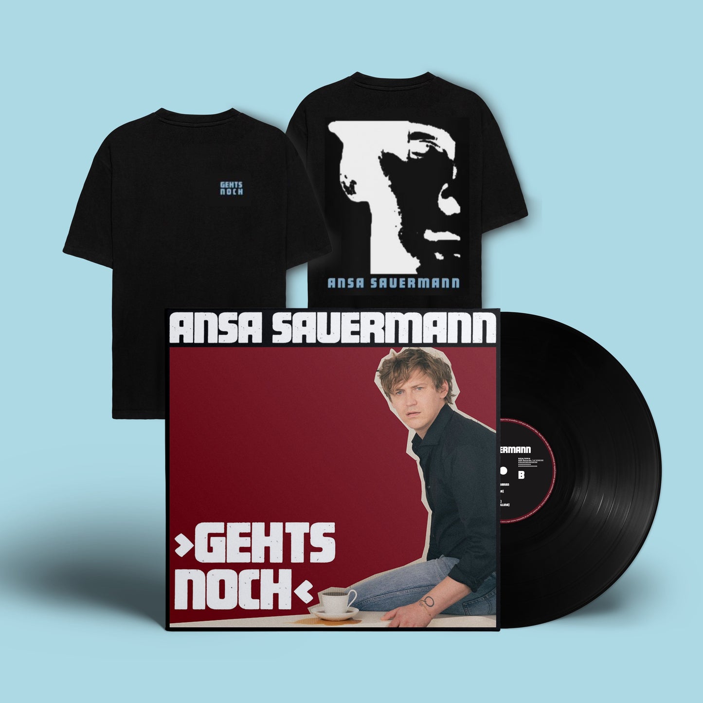 Ansa Sauermann - Gehts noch Vinyl-Album + Shirt Bundle